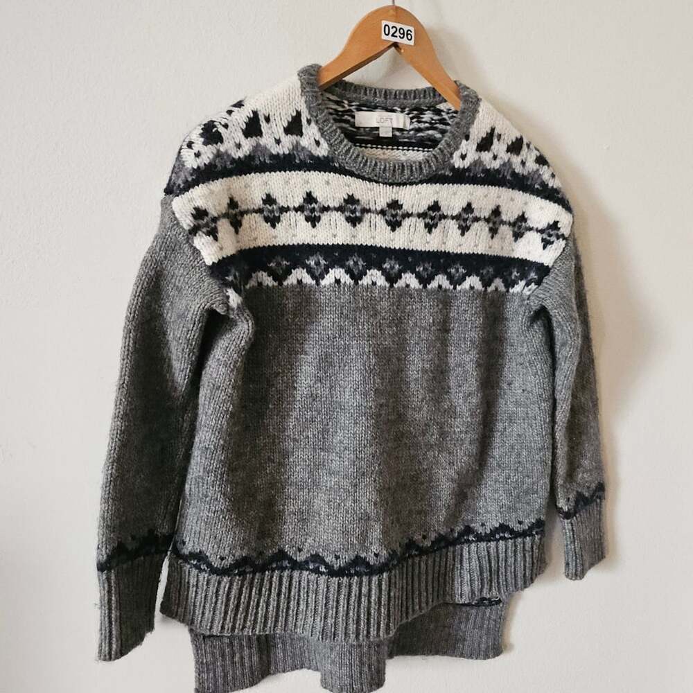 Winter Sweater Gray 296